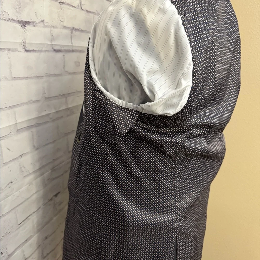 Pierre‎ Loren 44R Superior 150’s Hightech Fabric Gray Jacket Blazer Suit Career